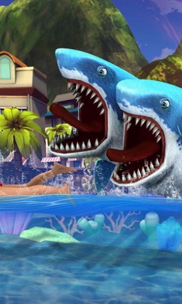 饥饿的双头鲨2018下载-饥饿的双头鲨破解版安装包3.4