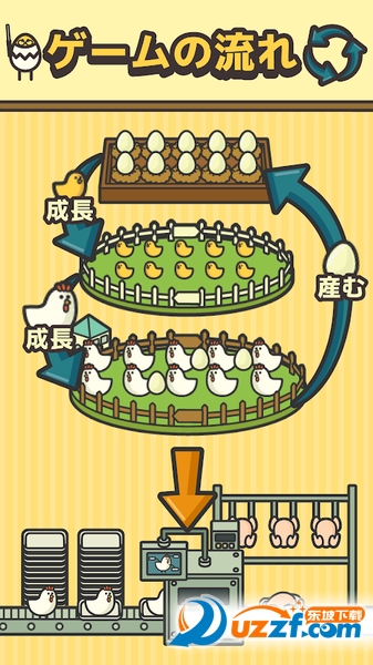 鸡蛋小鸡工厂手游截图