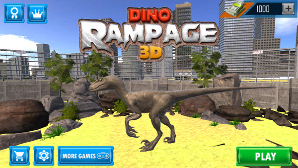 ײ3d(Dino Rampage 3D)ͼ