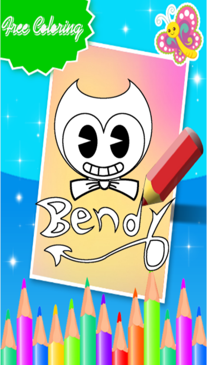 Bendy Coloring(BendyɫϷ)ͼ