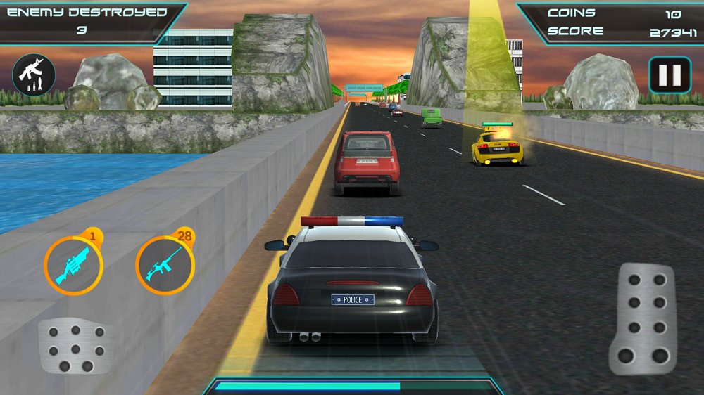 Police Chase - Death Raceo׷׿؈D