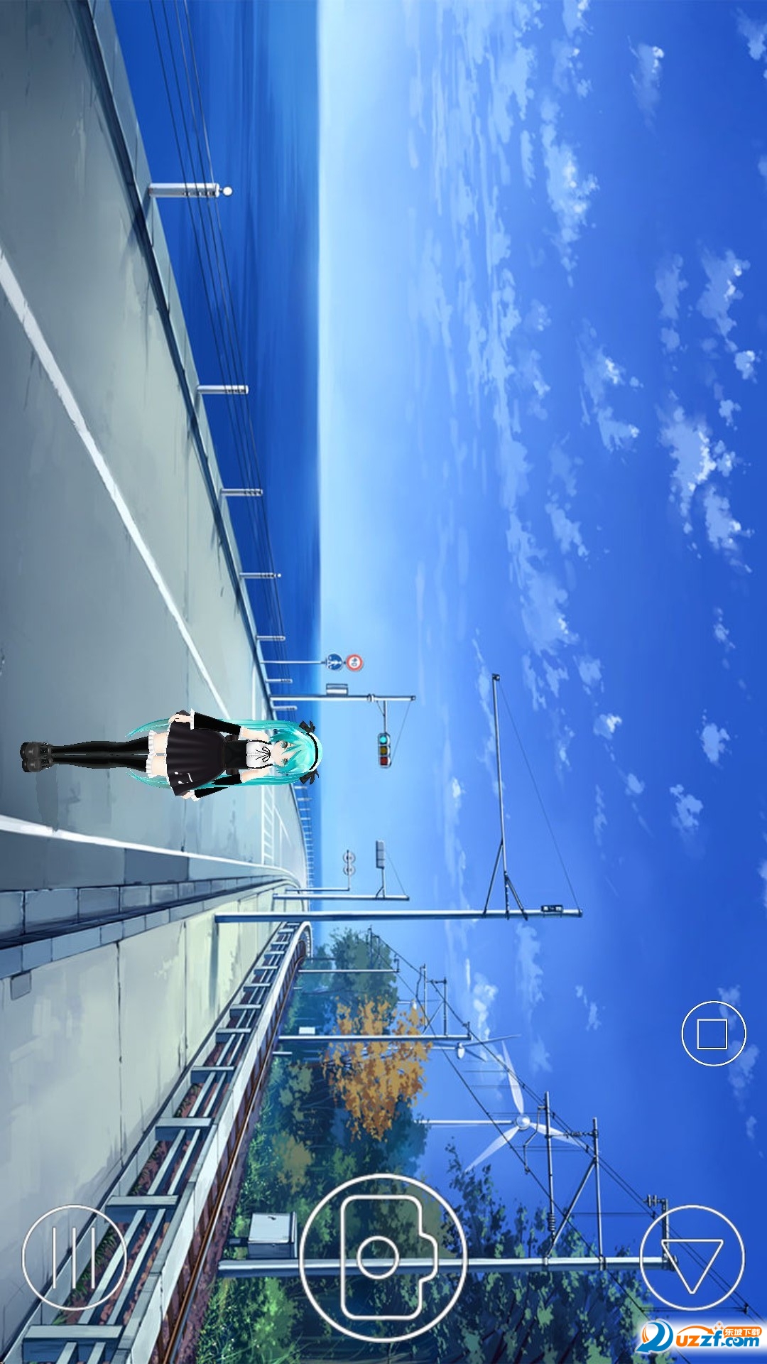 MikuMikuAR初音扩展现实相机截图