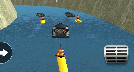 㽶ˮϱ(Banana Boat Water Speed Race)
