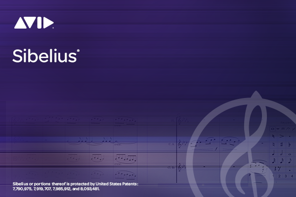 (Avid Sibelius Ultimate)