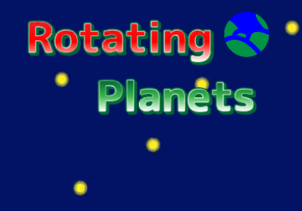 ת(Rotating Planets)