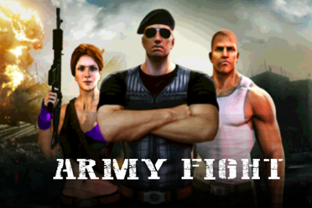 ս(Army fight)