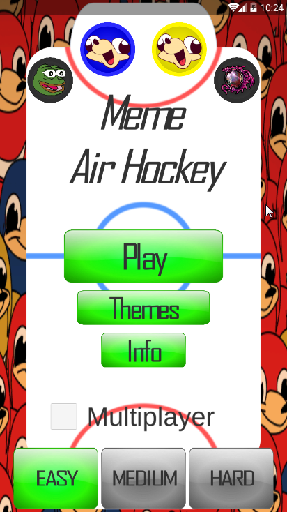 ģM(Meme Air Hockey)؈D