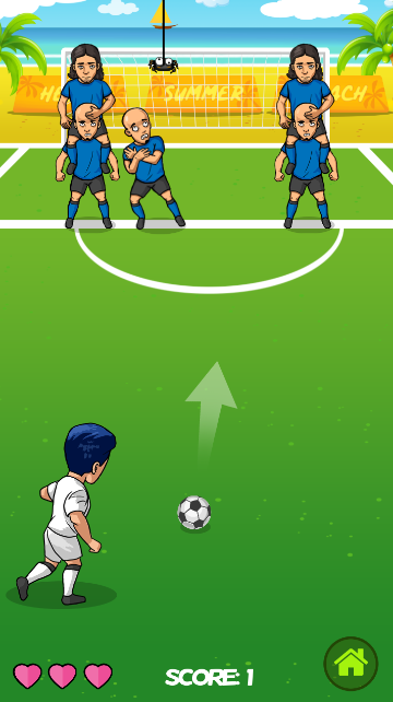 Penalty Shootout Freekick Soccer Gameսͼ