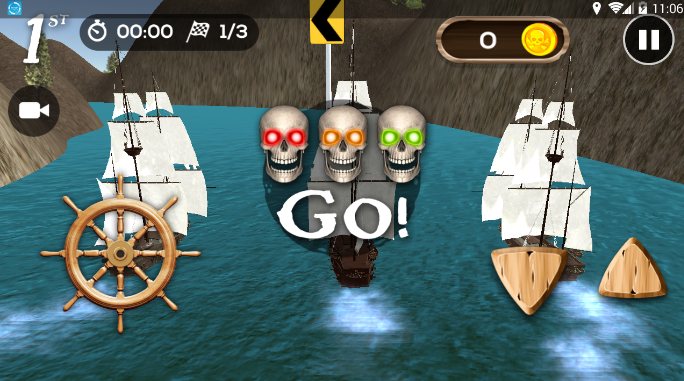 3Dͧ(Pirate Ship Boat Racing 3D)ͼ