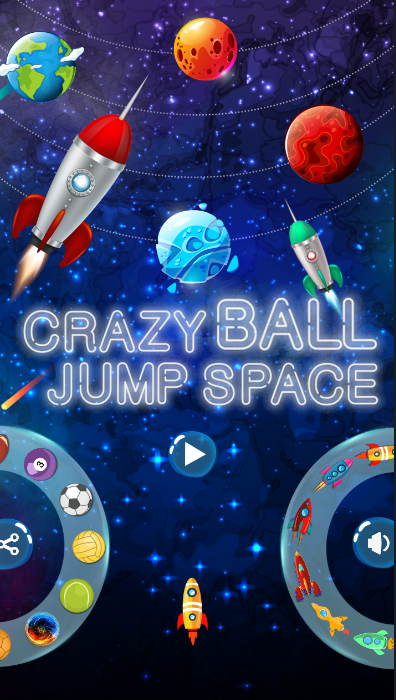 g(Crazy Ball Space jump)؈D