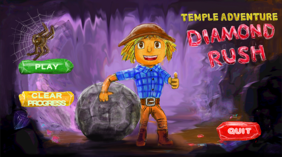 ʯð(Diamond rush: Temple adventure)ͼ