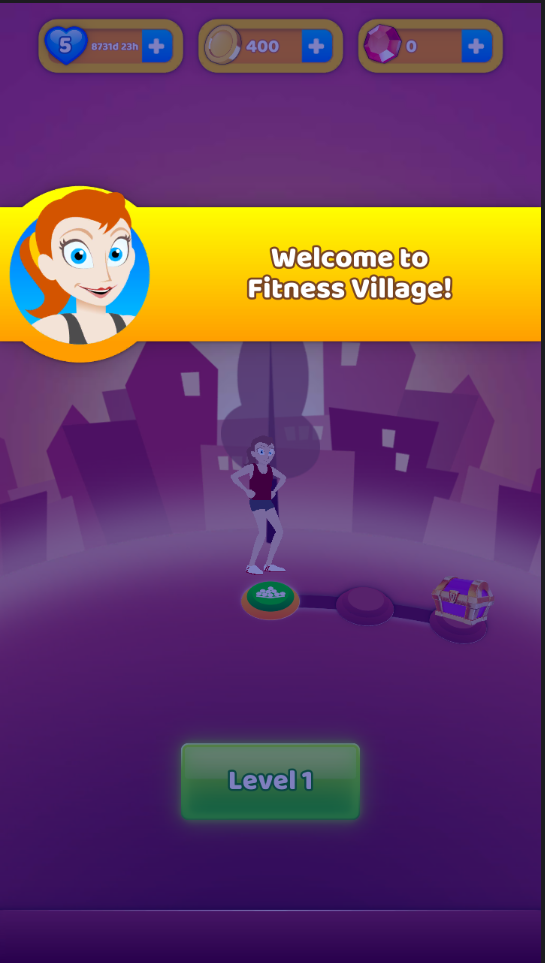 Α(Fitness Village The Game)؈D