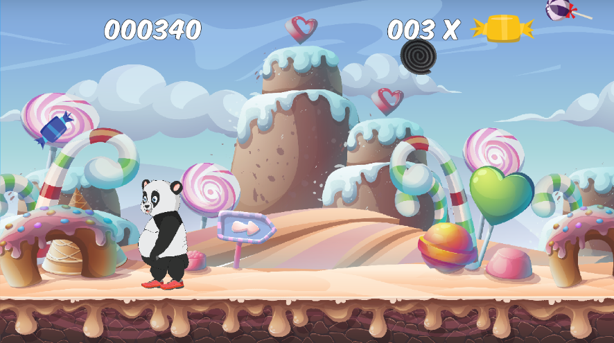 èǹ˵֮(Candy Pandy Journey of a Hungry Panda)ͼ