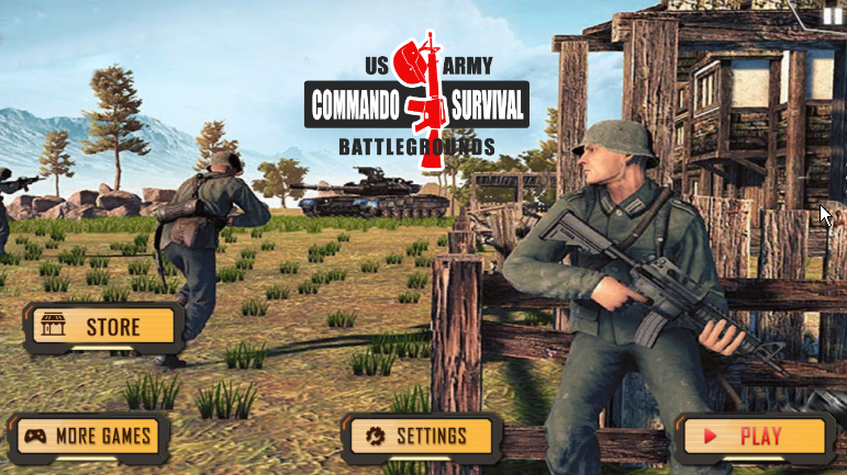 US Army Commando Survival Battlegrounds(WW2ͻս)ͼ