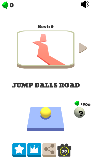 ֮·(Jump Balls Road)ͼ
