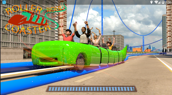 3dɽģ(Roller Coaster Rider 3D)ͼ