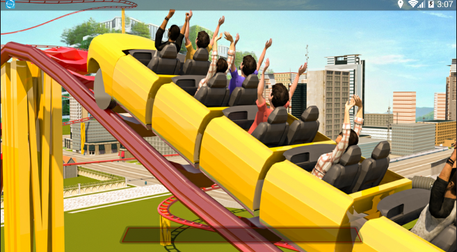 3dɽģ(Roller Coaster Rider 3D)ͼ