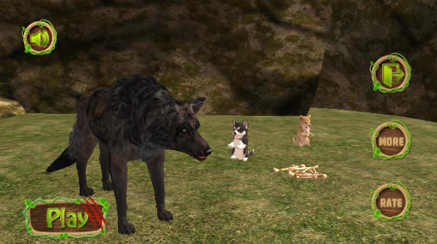 ŭǼģ(Furious Wolf Family Simulator)ͼ