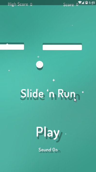 ӵ(Slide and Run)؈D