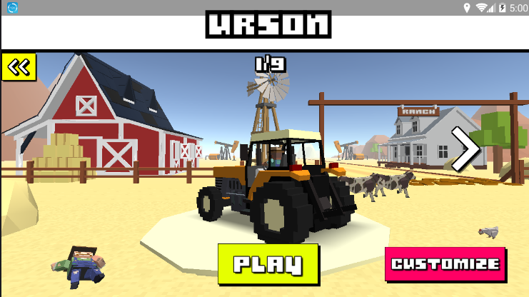 小农场赛车模拟器(Blocky Farm Racing Simulator)截图