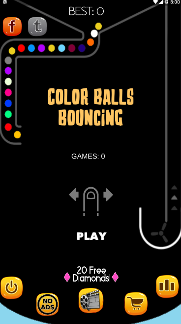 (Color Balls Bouncing)ͼ