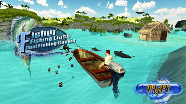 Fisher Fishing Clash - Real Fishing Games(ͻĵϷ)ͼ