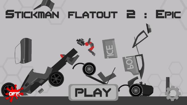 ʷʫֱײ2(Stickman Flatout 2 Epic)ͼ