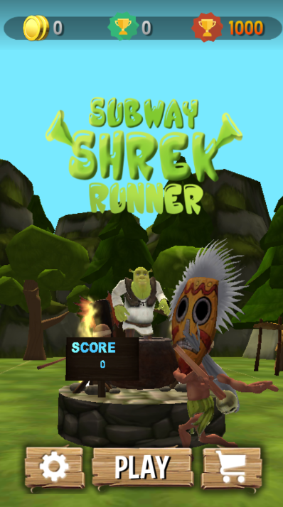ʷ˵ܿϷ(subway shrek run game)ͼ