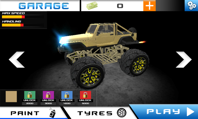 爬山吉普车模拟器(Mountain Climb Jeep Simulator)截图