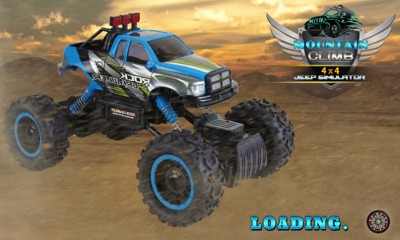 爬山吉普车模拟器(Mountain Climb Jeep Simulator)截图
