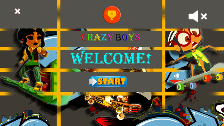 񻬰к(Skateboard Crazy Boys)ͼ