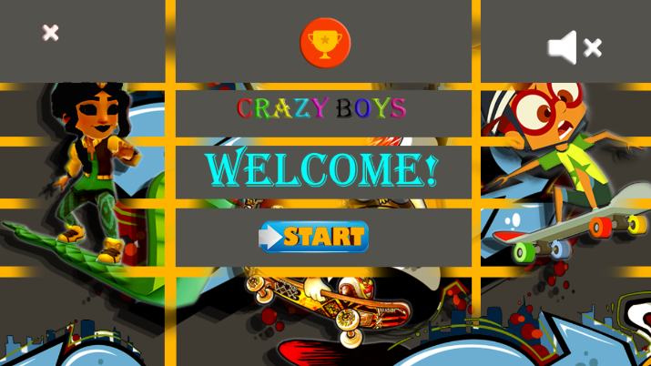 񻬰к(Skateboard Crazy Boys)؈D