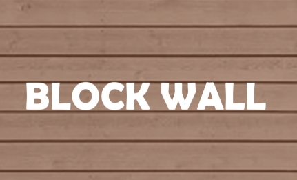 ש(Block Wall)