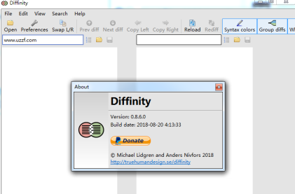 Diffinity代码对比工具软件
