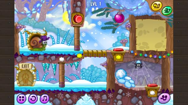 ţѩð(Snail Bobbery Snow Adventure)ͼ