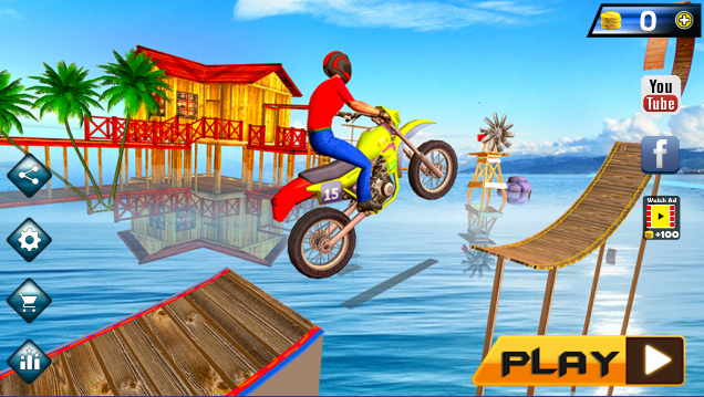 Ħ܇ؼِ(Tricky Bike Stunt Racing)؈D