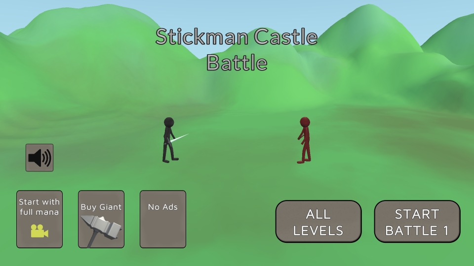 ˳Ǳս(Stickman Castle Battle)ͼ