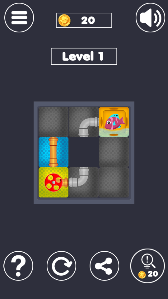 Connect Water Pipe Slide Puzzleˮܽͼ
