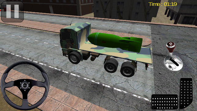 Bomb Transporter Sim 2019 - 3d City Truck Game(挍(sh)ˏģM)؈D