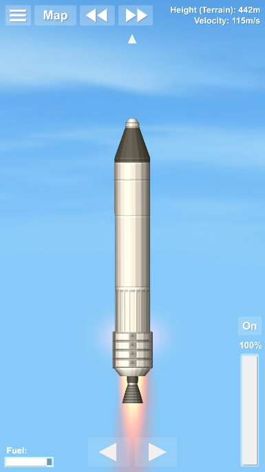 抖音用零件造火箭游戏(Spaceflight Simulator)截图
