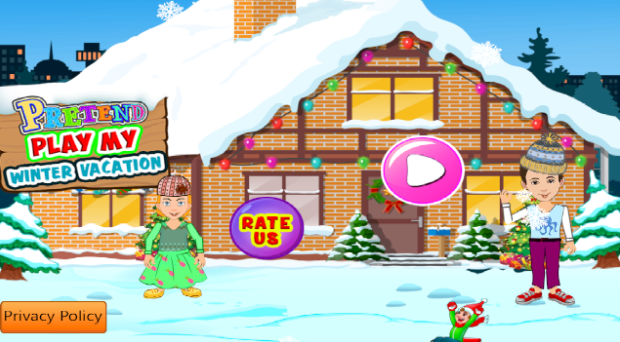 Pretend Play My Winter Vacation؈D