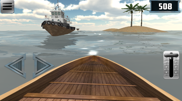 Driving Boat 3D Sea Crimea({񂴬3Dׁ)؈D