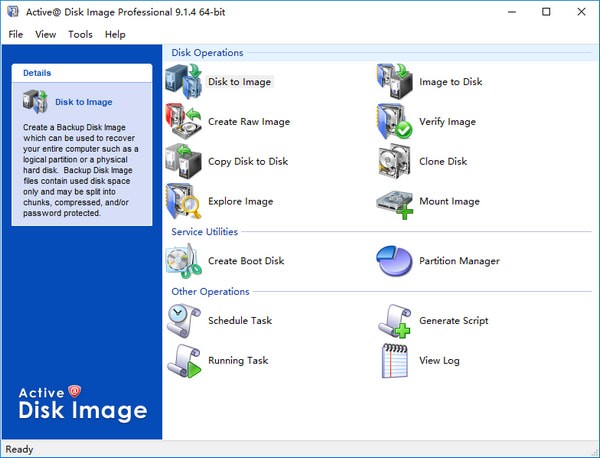 Active Disk Image Pro(Ӳ̷ݹ)ͼ0