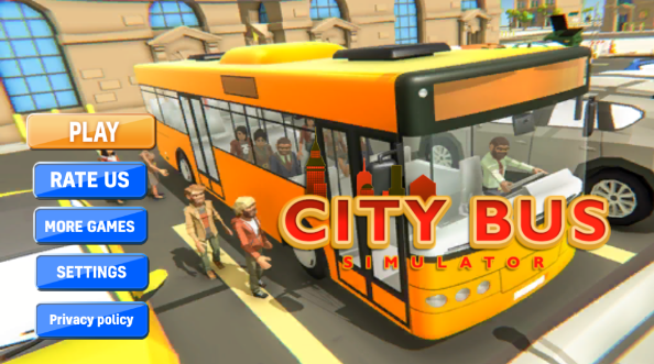 Passenger Bus City Coach Parking Simulator؈D