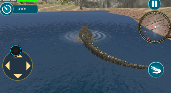 Ұ㹥ģ(Wild Crocodile Attack Simulator)ͼ