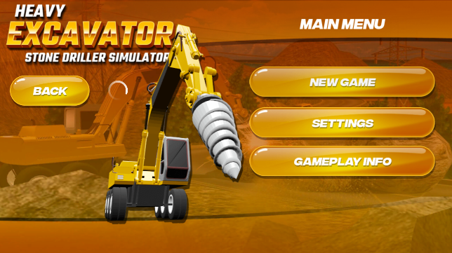 ھʯģ(Heavy Excavator Stone Driller Simulator)ͼ