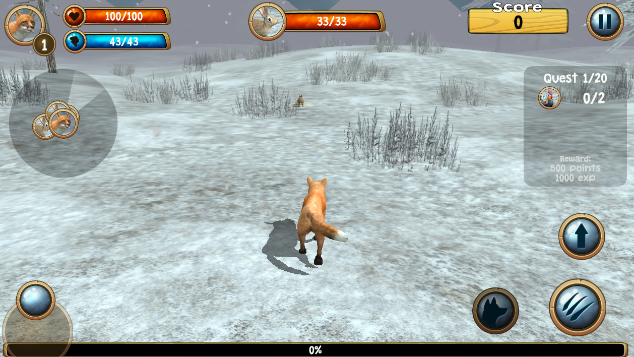 Ұģ3D(Wild Fox Sim 3D)ͼ