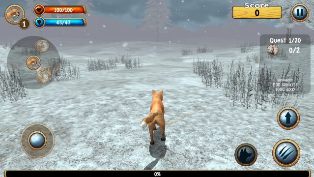 Ұģ3D(Wild Fox Sim 3D)ͼ