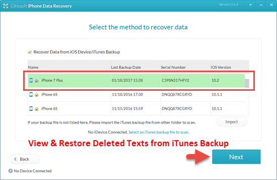 ƻֻݻָ(Gihosoft iPhone Data Recovery)ͼ1
