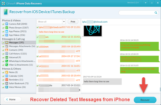 ƻֻݻָ(Gihosoft iPhone Data Recovery)ͼ2